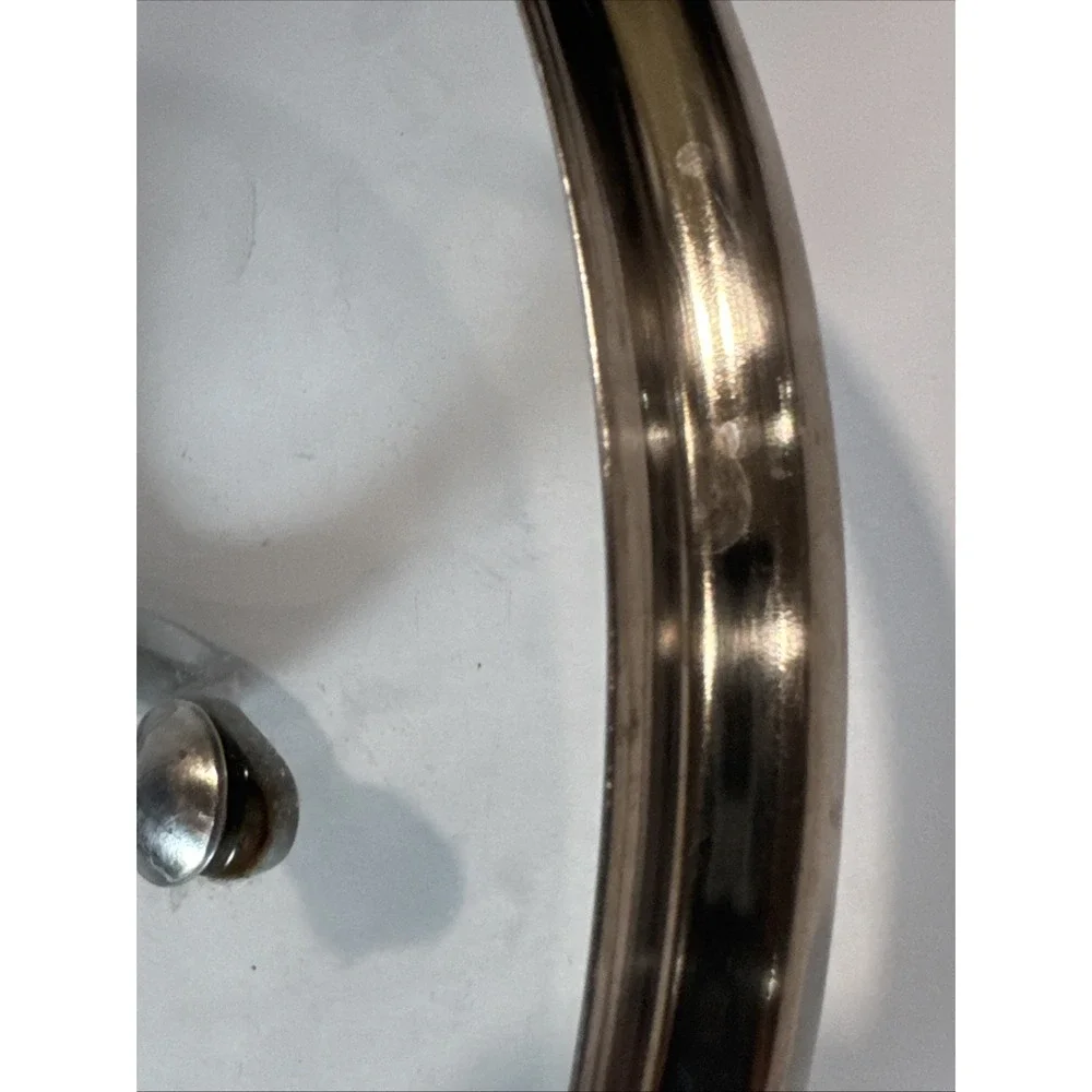 Masterclass Premium Cookware Glass Replacement Lid Vented 7.75